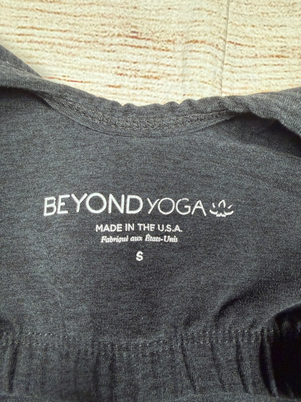 Beyond Yoga Black High Neck Space Dye Racerback Tank - Sleek Athletic Fit - Picture 7 of 7